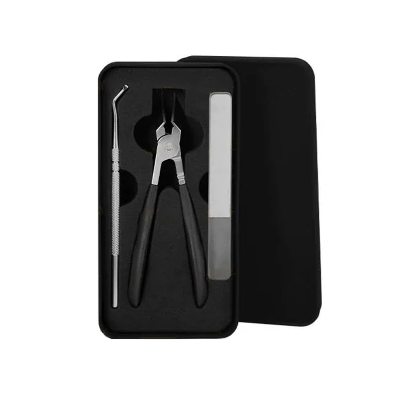 🔥2025 Hot sale for a limited time🎁46%~69% off all products💥 Anti-Splash 25° Slant Edge Nail Clipper 3-Piece Set