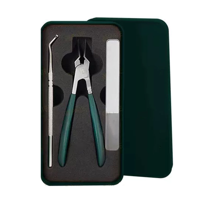 🔥2025 Hot sale for a limited time🎁46%~69% off all products💥 Anti-Splash 25° Slant Edge Nail Clipper 3-Piece Set