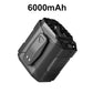 6000mAh Multifuntion Waist Fan with 100 Speeds & Flashlight