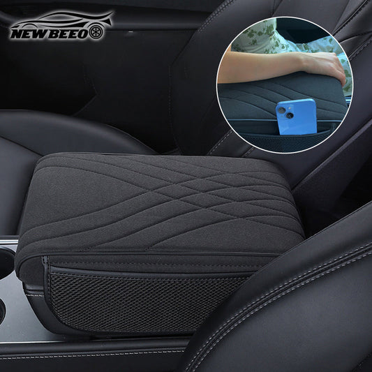 Universal Car Center Console Armrest Box Heighten Cover