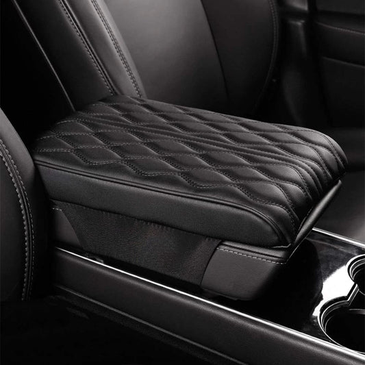 Leather Car Armrest Box Pad(Universal Style)