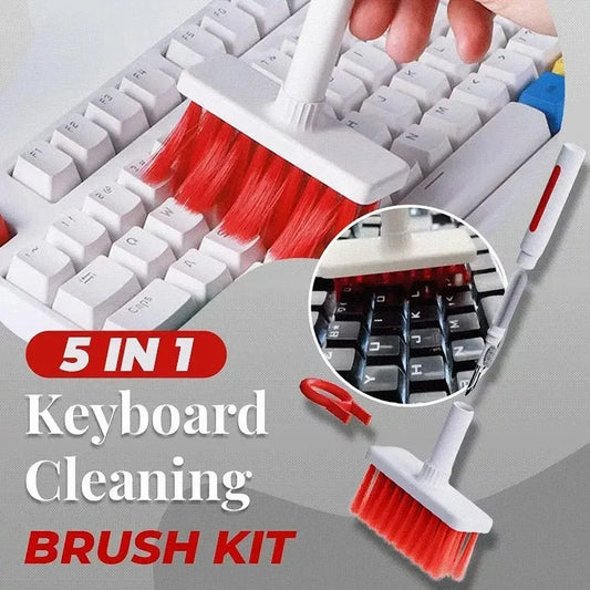 5-in-1 Multi-Function Keyboard Cleaning Brush Kit