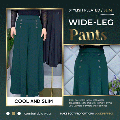 [Summer Special] Fashion pleated wide-leg pants